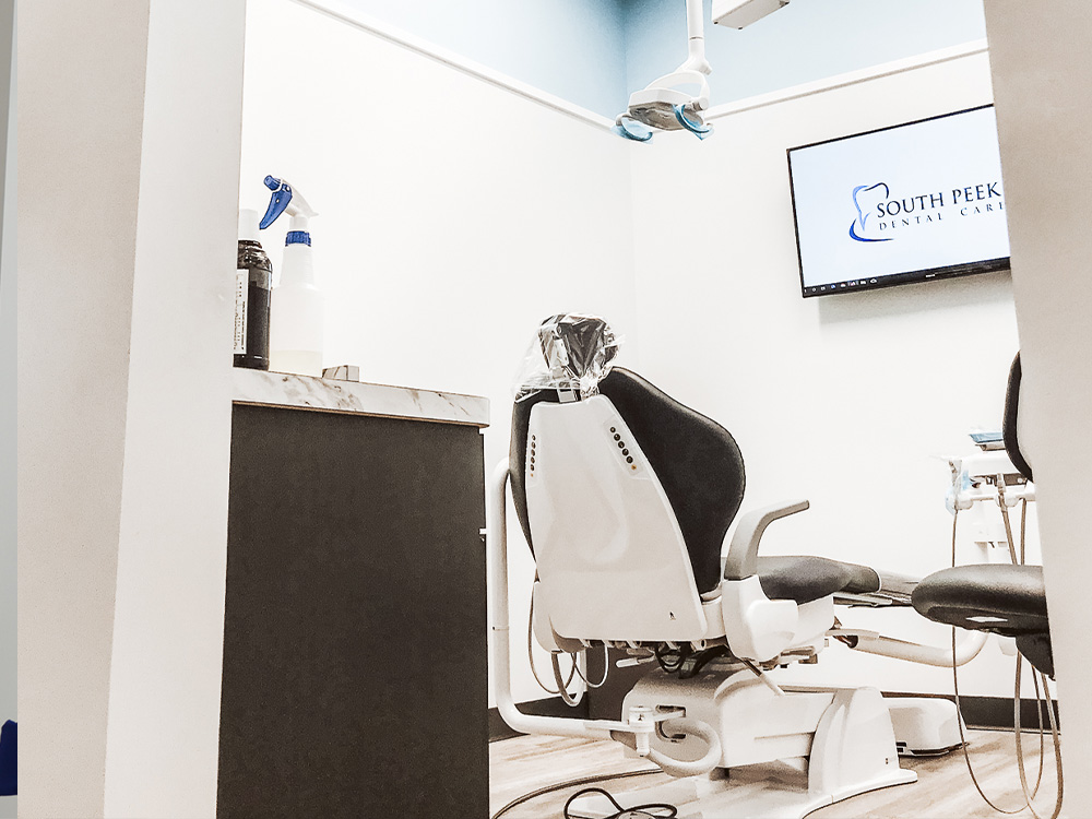 South Peek Dental Care in Katy, TX dental patient Exam Room